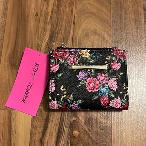 NWT Betsey Johnson Fold Out Card Case